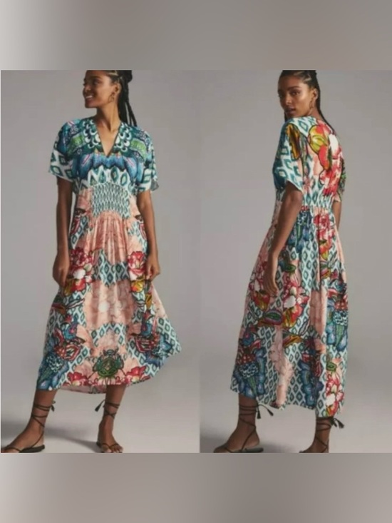 Women’s ANTHROPOLOGIE BLANK LONDON BeautIful Dress ONE SIZE - Picture 2 of 5